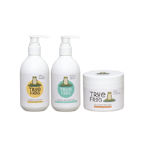 TRue FRoG Shampoo for Curls, Everyday Hair Conditioner and Deep Conditioning Mask for Curly, Wavy, Dry and Frizzy Hair, Sulphate and Paraben Free (Combo Pack of 3) 700 ML