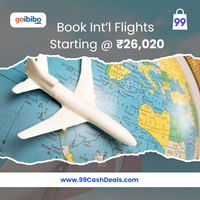 Book International Flights Starting at Rs.26,020.