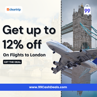 Destination of the Week! Get up to 12% off on Flights to London!