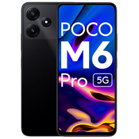 POCO M6 Pro 5G (Power Black, 4GB RAM, 128GB Storage)