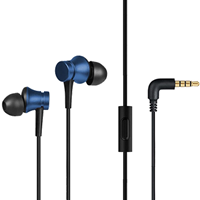 Xiaomi Wired in-Ear Earphones with Mic, Ultra Deep Bass & Metal Sound Chamber (Blue)