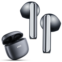 Mivi DuoPods i1 [ Newly Launched ] True Wireless Earbuds, 45+ Hrs Playtime, HD Call Clarity, Fast Charging, Type C, 13mm Bass Drivers, IPX 4.0 Sweat Proof, BT v5.3, Made in India Earbuds