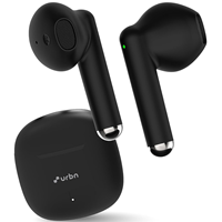 URBN Beat 400 Bluetooth *Newly Launched* True Wireless (TWS) in Earbuds with 13MM Driver, HQ Mic, 25H Playtime, Type C Fast Charging, IPX5 Water Resistant, Touch Controls & Voice Assistant (Black)