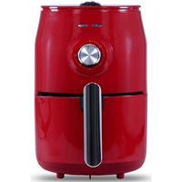 Wonderchef Crimson Edge Air Fryer for Home and Kitchen|1.8 Litres Non-stick Basket|Fry, Grill, Bake & Roast|Rapid Air Technology|Timer & Temperature Control|1000 Wattage|Red |2 Year Warranty
