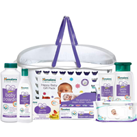 Himalaya Baby Gift Pack Basket,Pack of 1 set,white (4015A)