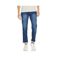 Max Men Solid Smart Fit Slim Jeans