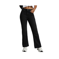 FOREVER 21 Womens Solid Flared Jeans Jeans