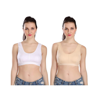 Splash Women's Cotton Non-Padded Wire Free Sports Bra